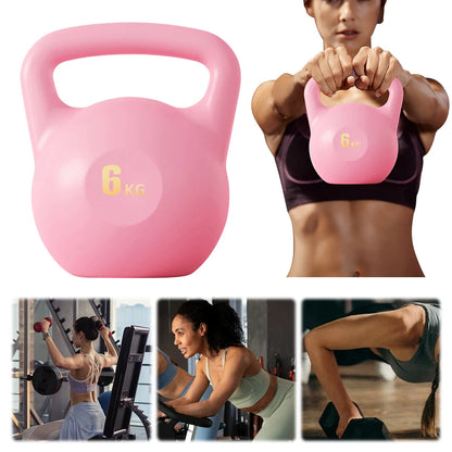 Water-Filled Kettlebell Soft Kettlebell Shock-Proof Kettlebell Weights anti Slip Grip Hand Weights for Home Gym Equipment